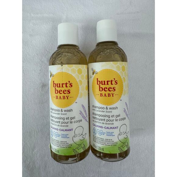 Burt's Bees Baby Shampoo and Wash Lavender Scent - Picture 1 of 3